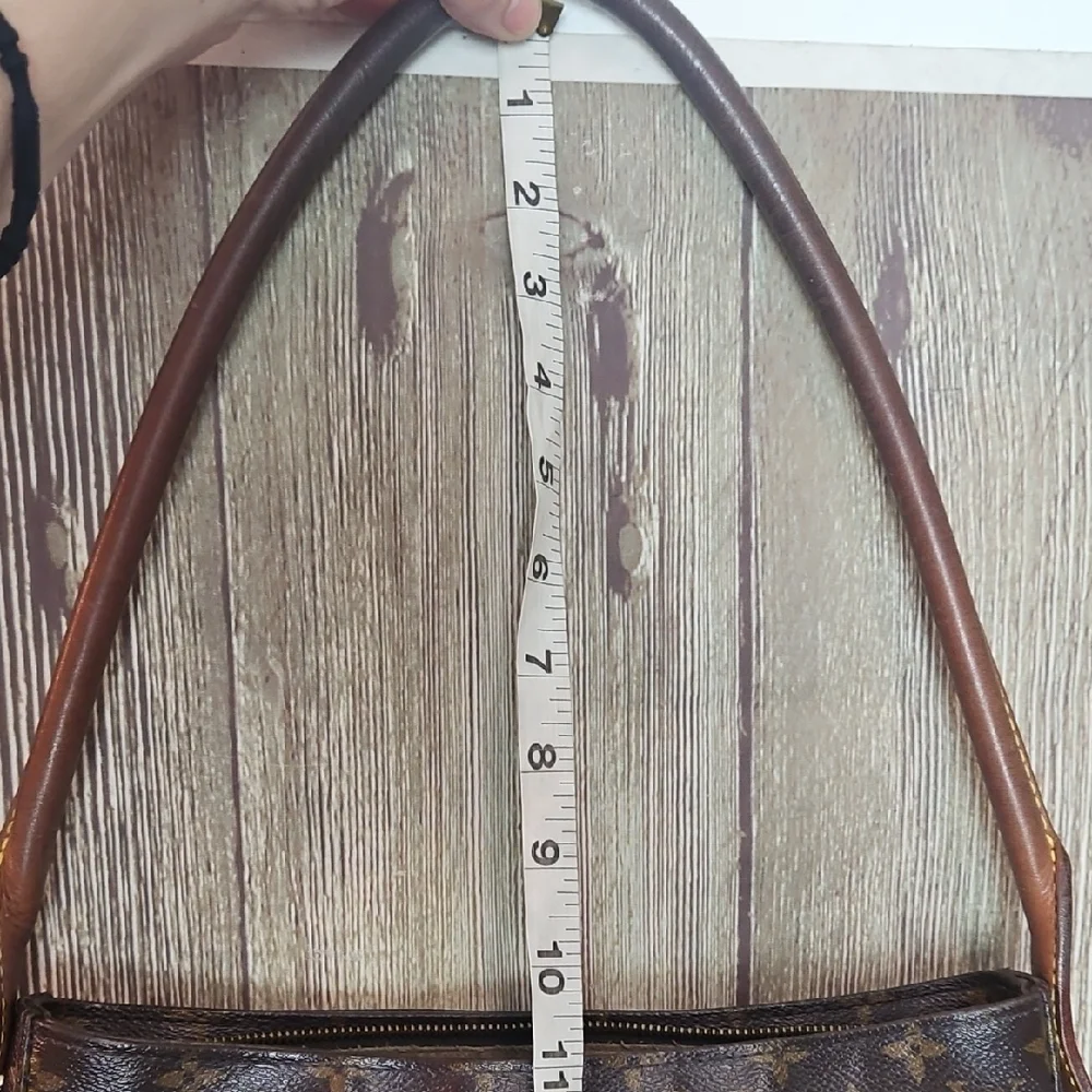 LOUIS VUITTON Looping Monogram Shoulder Bag Brown - Picture 13 of 16